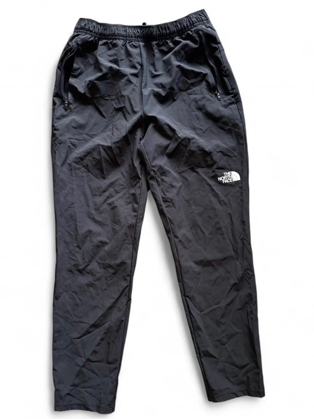 The North Face Black Slim Tech Joggers with Logo